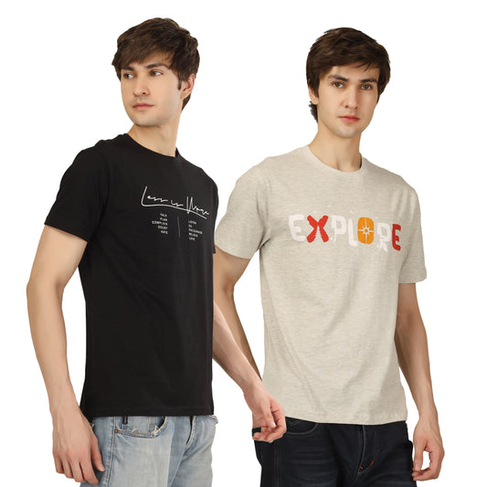Combo 11 - Basic Round Neck Regular Mens T-Shirt