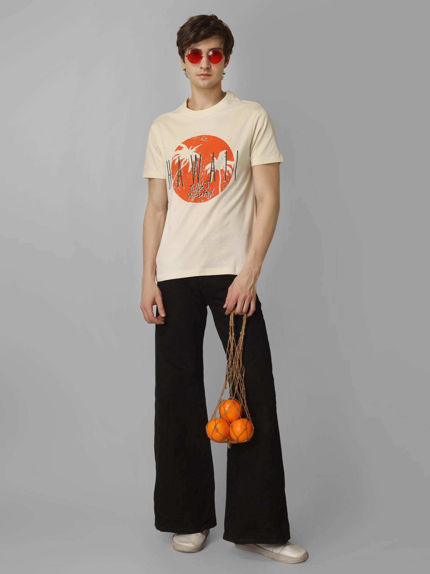 Basic Round Neck Regular Mens T-Shirt - RSBO 0010