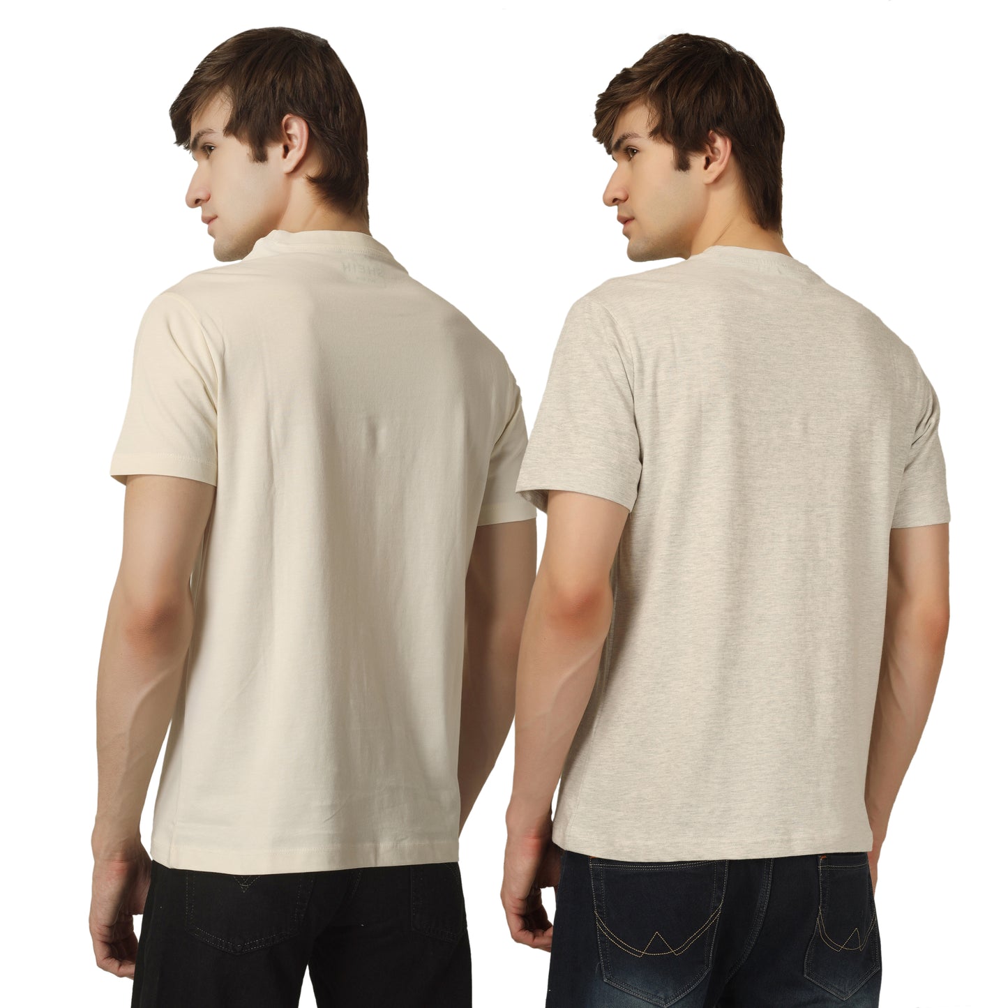 Combo 9 - Basic Round Neck Regular Mens T-Shirt