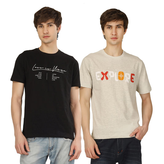 Combo 11 - Basic Round Neck Regular Mens T-Shirt