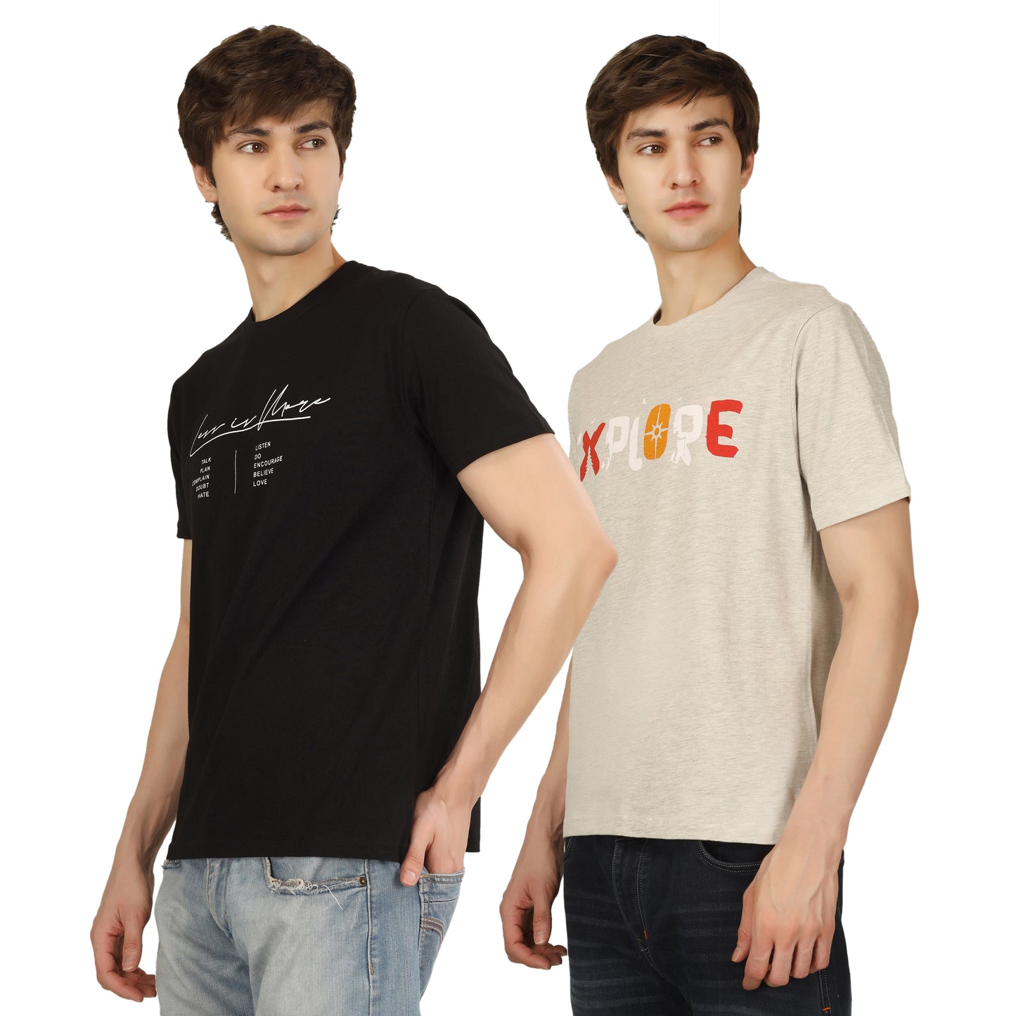 Combo 11 - Basic Round Neck Regular Mens T-Shirt