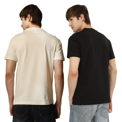 Combo 8 - Basic Round Neck Regular Mens T-Shirt