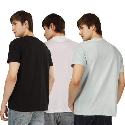 Combo 6 - Basic Round Neck Regular Mens T-Shirt