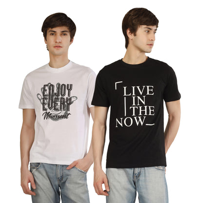 Combo 7 - Basic Round Neck Regular Mens T-Shirt