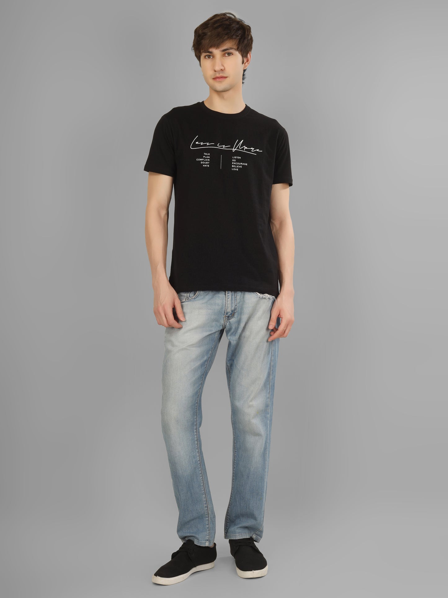 Basic Round Neck Regular Mens T-Shirt - RSBO 0025