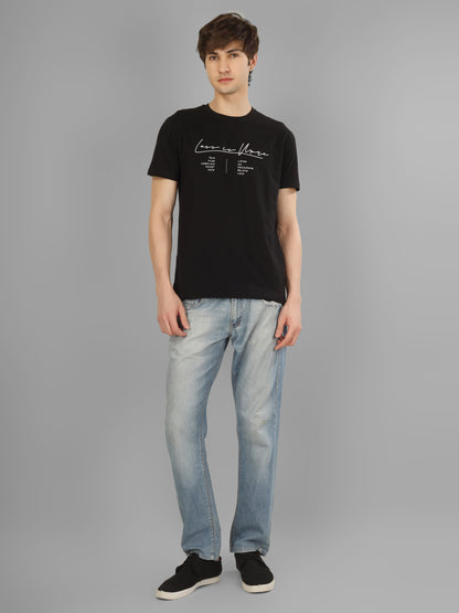 Basic Round Neck Regular Mens T-Shirt - RSBO 0025