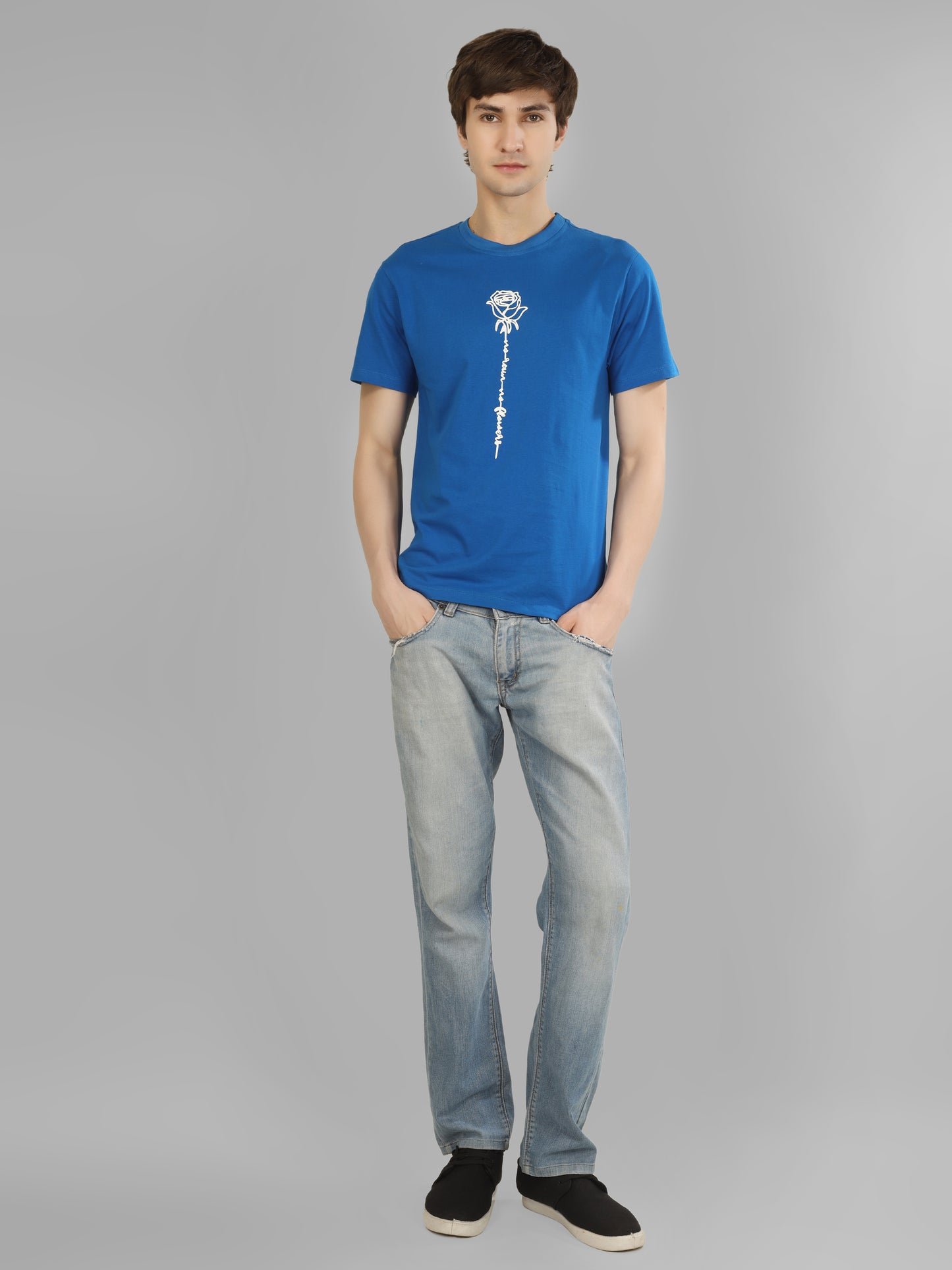 Basic Round Neck Regular Mens T-Shirt - RSBO 0020