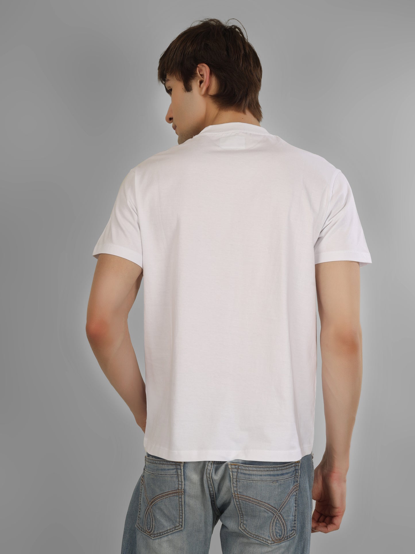 Basic Round Neck Regular Mens T-Shirt - RSBO 0006
