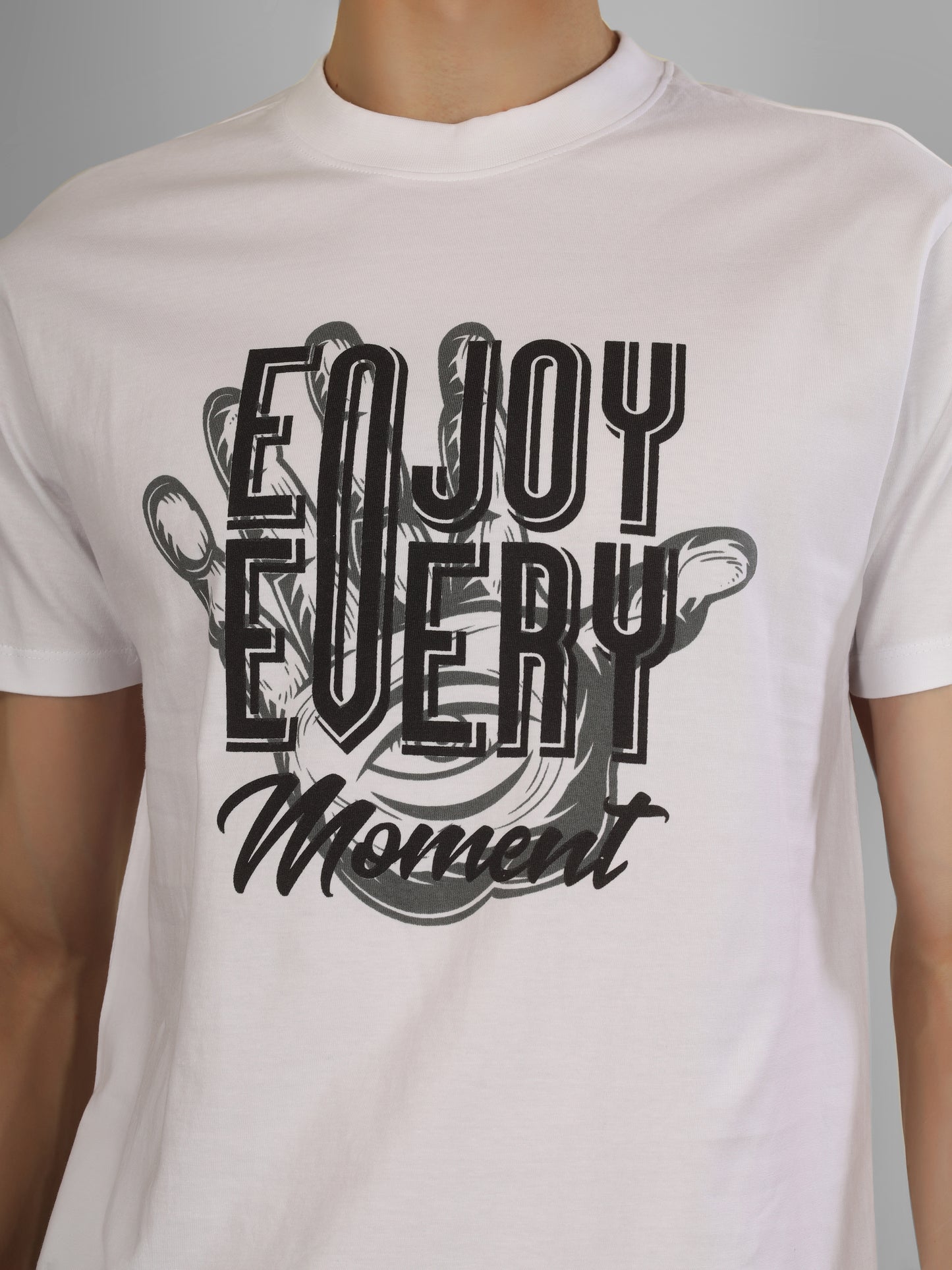 Basic Round Neck Regular Mens T-Shirt - RSBO 0006