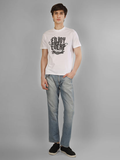 Basic Round Neck Regular Mens T-Shirt - RSBO 0006