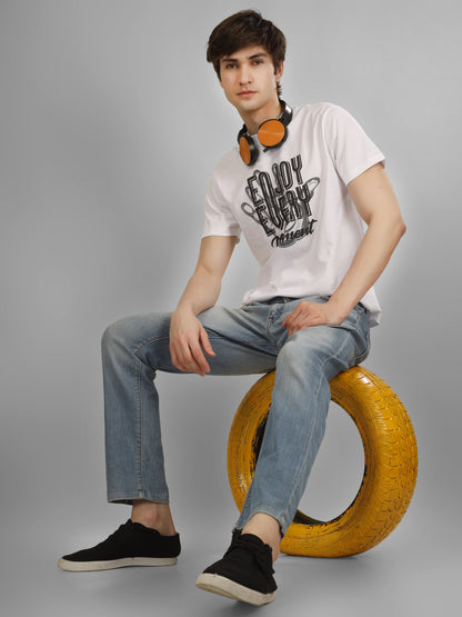 Basic Round Neck Regular Mens T-Shirt - RSBO 0006