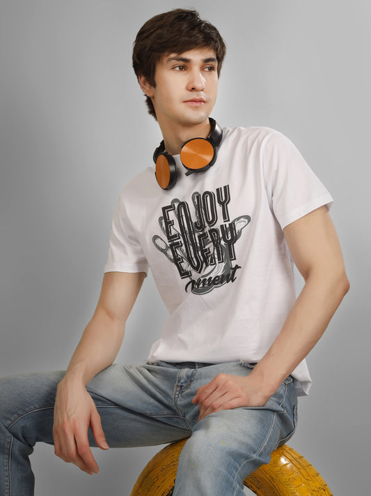 Basic Round Neck Regular Mens T-Shirt - RSBO 0006