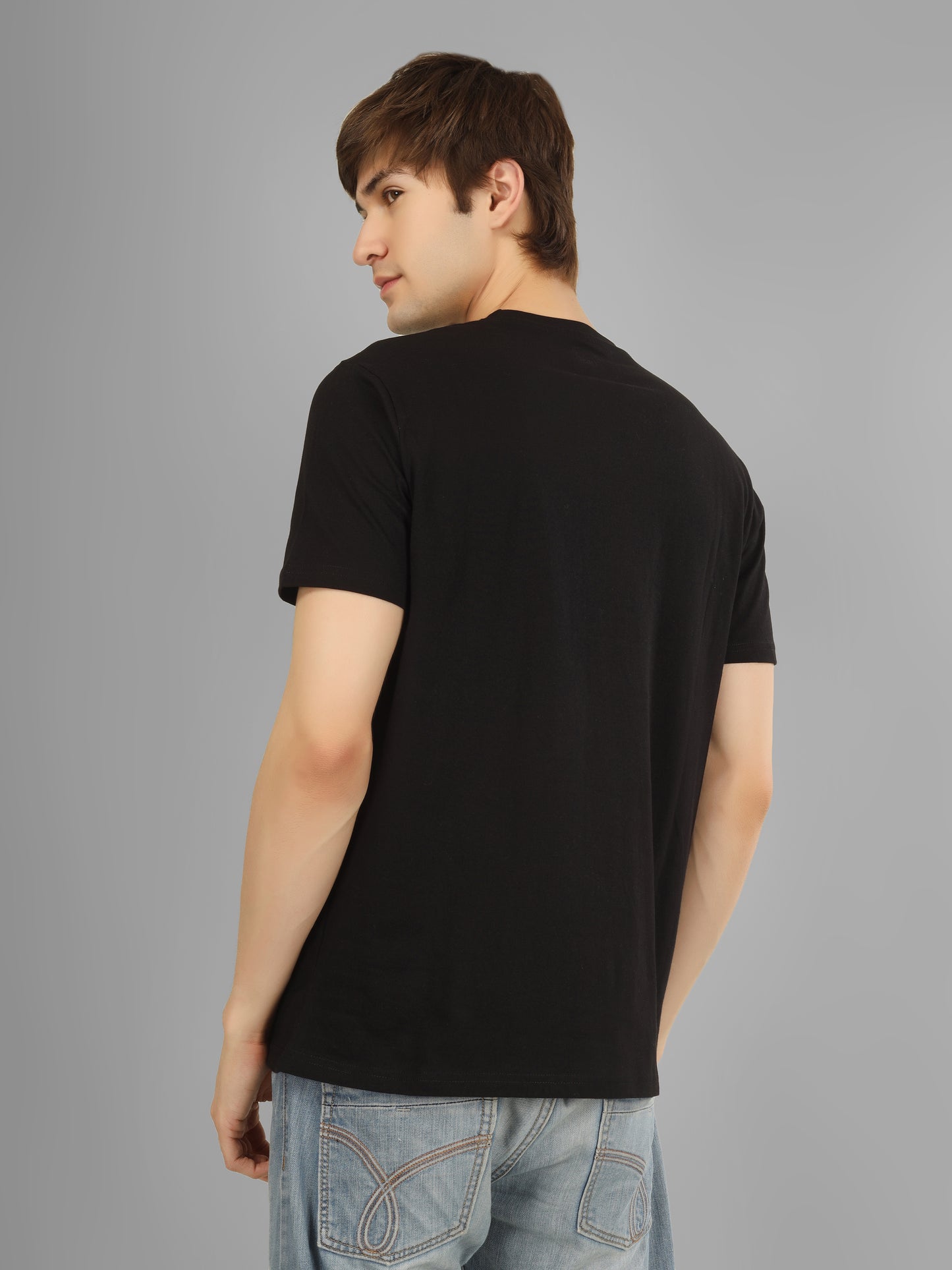 Basic Round Neck Regular Mens T-Shirt - RSBO 0021