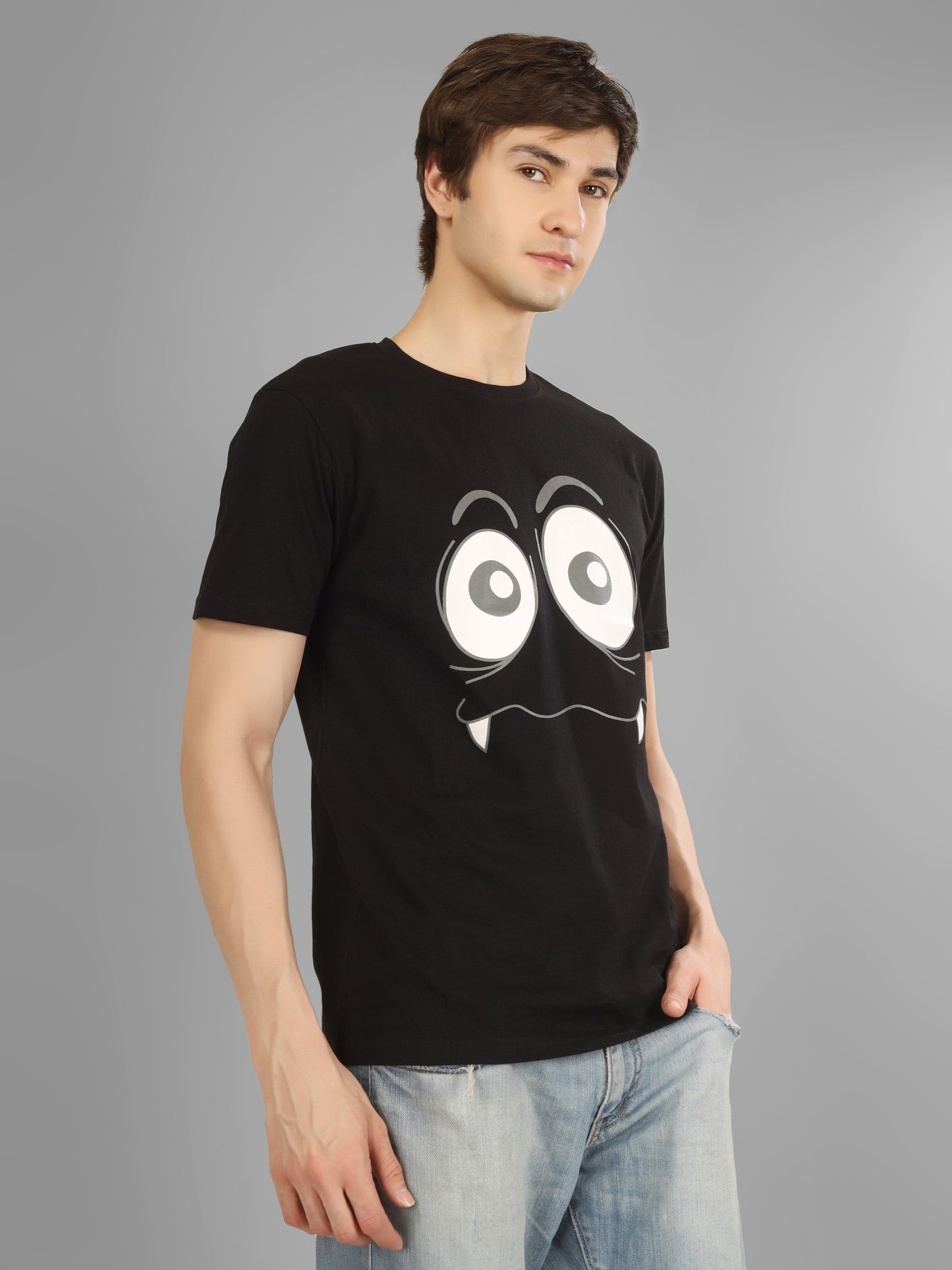 Basic Round Neck Regular Mens T-Shirt - RSBO 0021