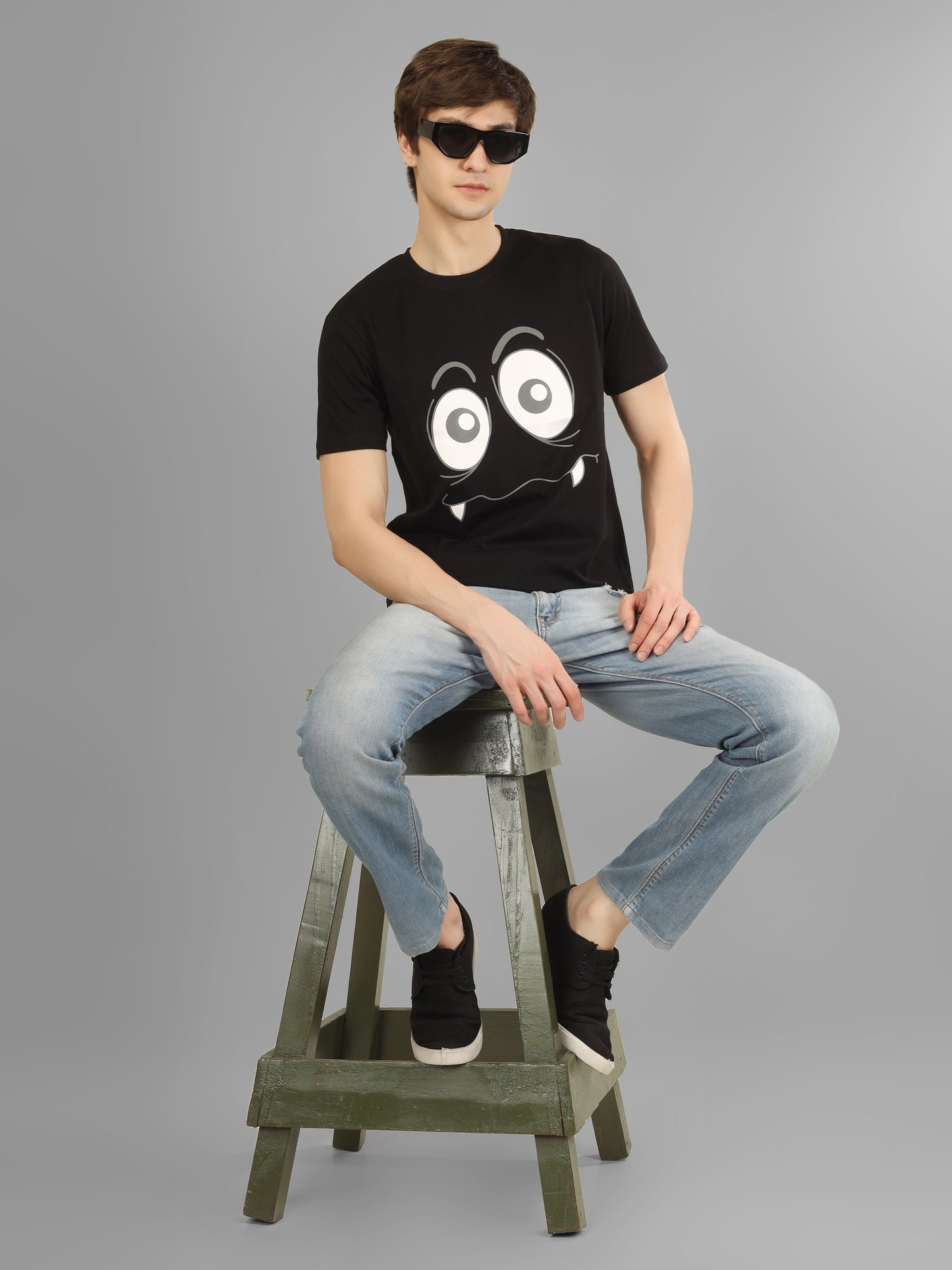 Basic Round Neck Regular Mens T-Shirt - RSBO 0021