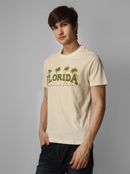 Basic Round Neck Regular Mens T-Shirt - RSBO 0019