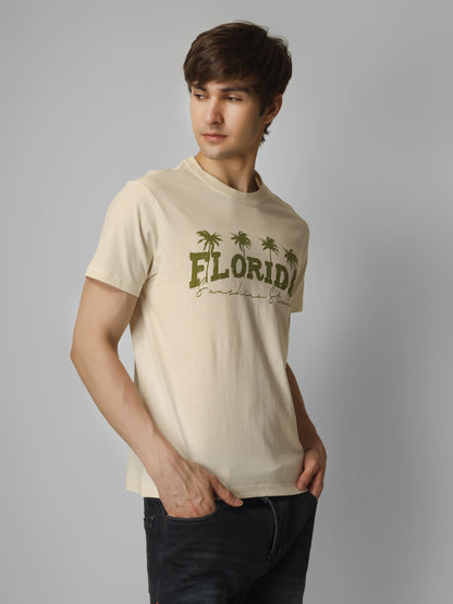 Basic Round Neck Regular Mens T-Shirt - RSBO 0019