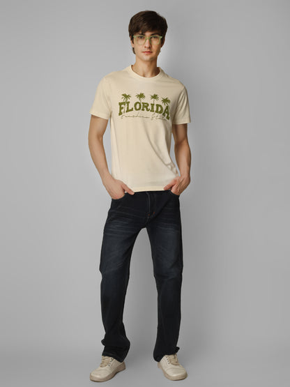 Basic Round Neck Regular Mens T-Shirt - RSBO 0019