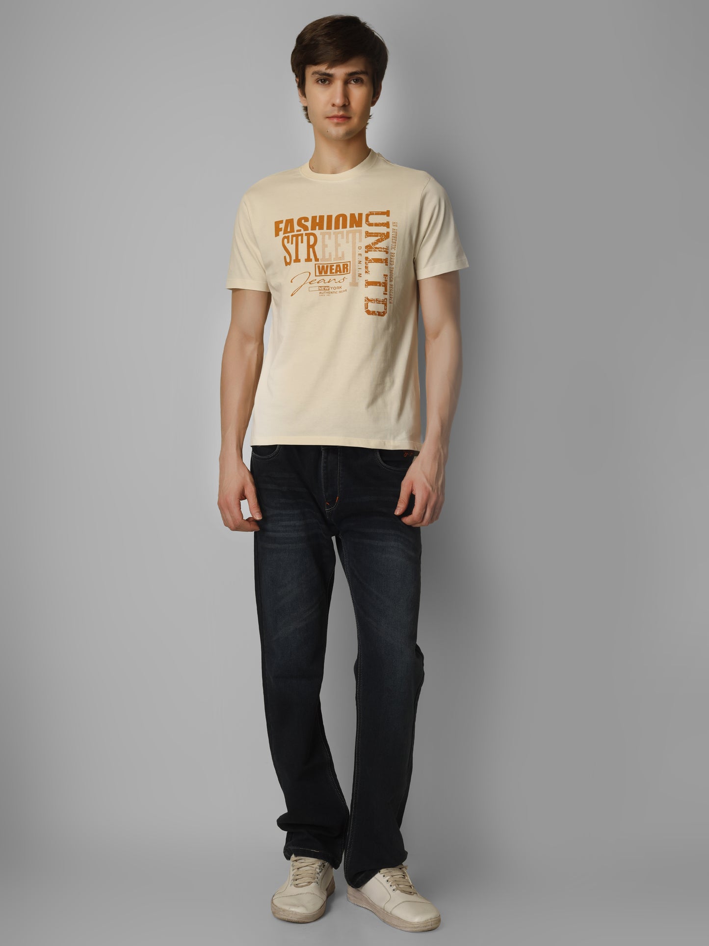 Basic Round Neck Regular Mens T-Shirt - RSBO 0003