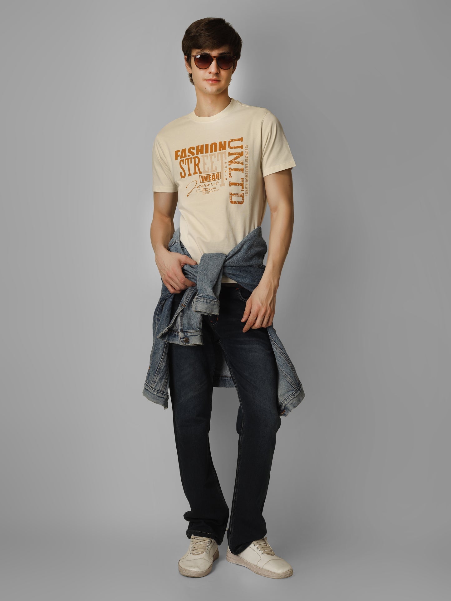 Basic Round Neck Regular Mens T-Shirt - RSBO 0003