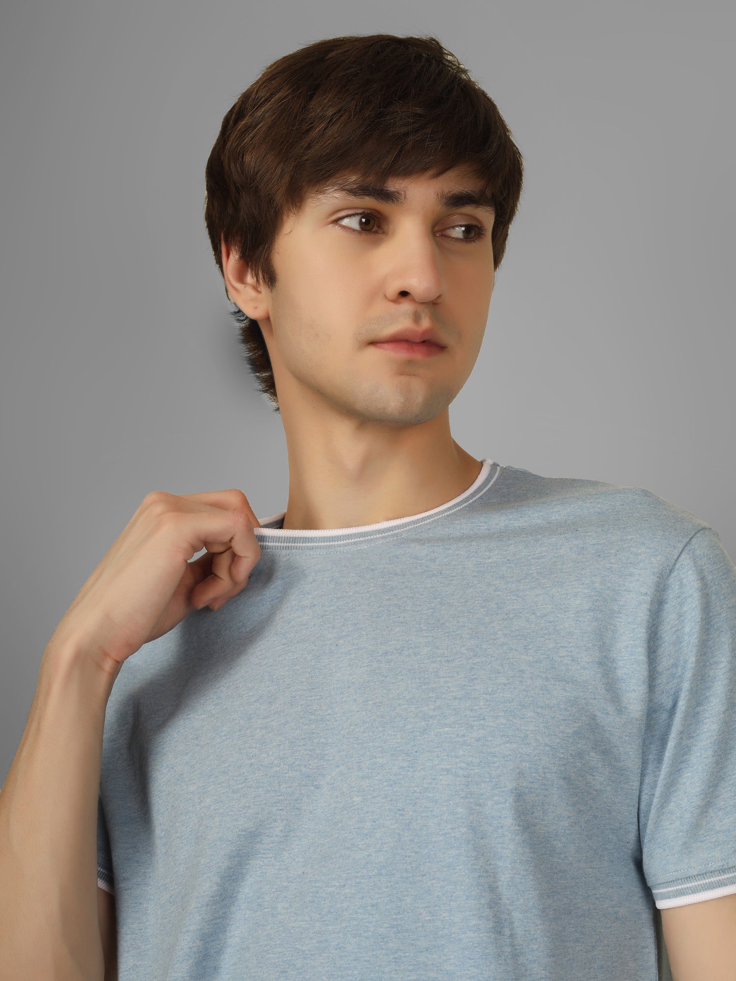 Basic Round Neck Regular Mens T-Shirt - RSBO 0028