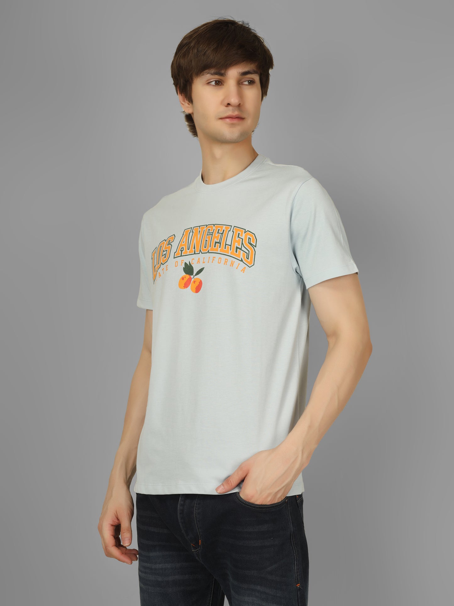 Basic Round Neck Regular Mens T-Shirt - RSBO 0031