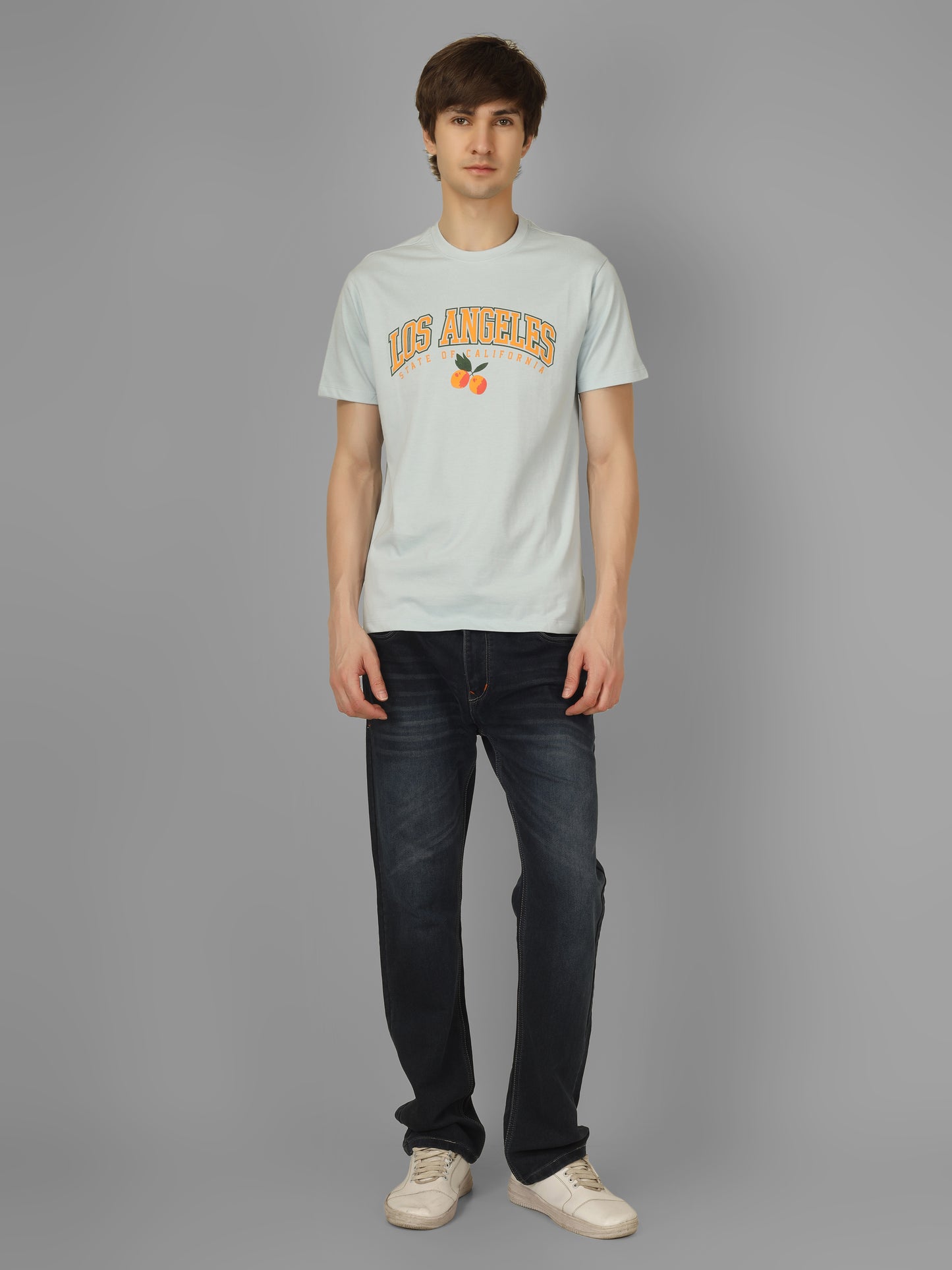 Basic Round Neck Regular Mens T-Shirt - RSBO 0031