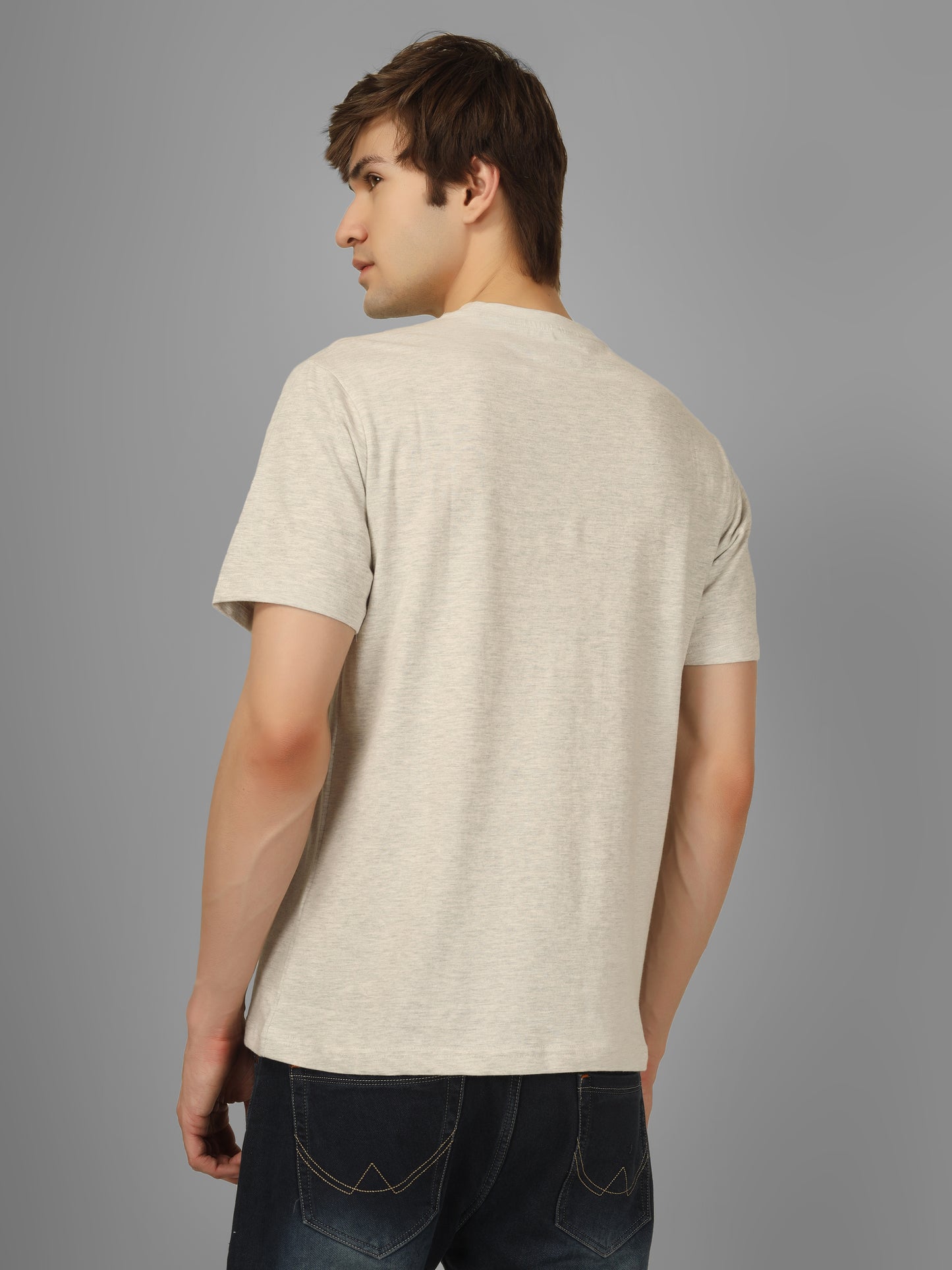 Basic Round Neck Regular Mens T-Shirt - RSBO 0024