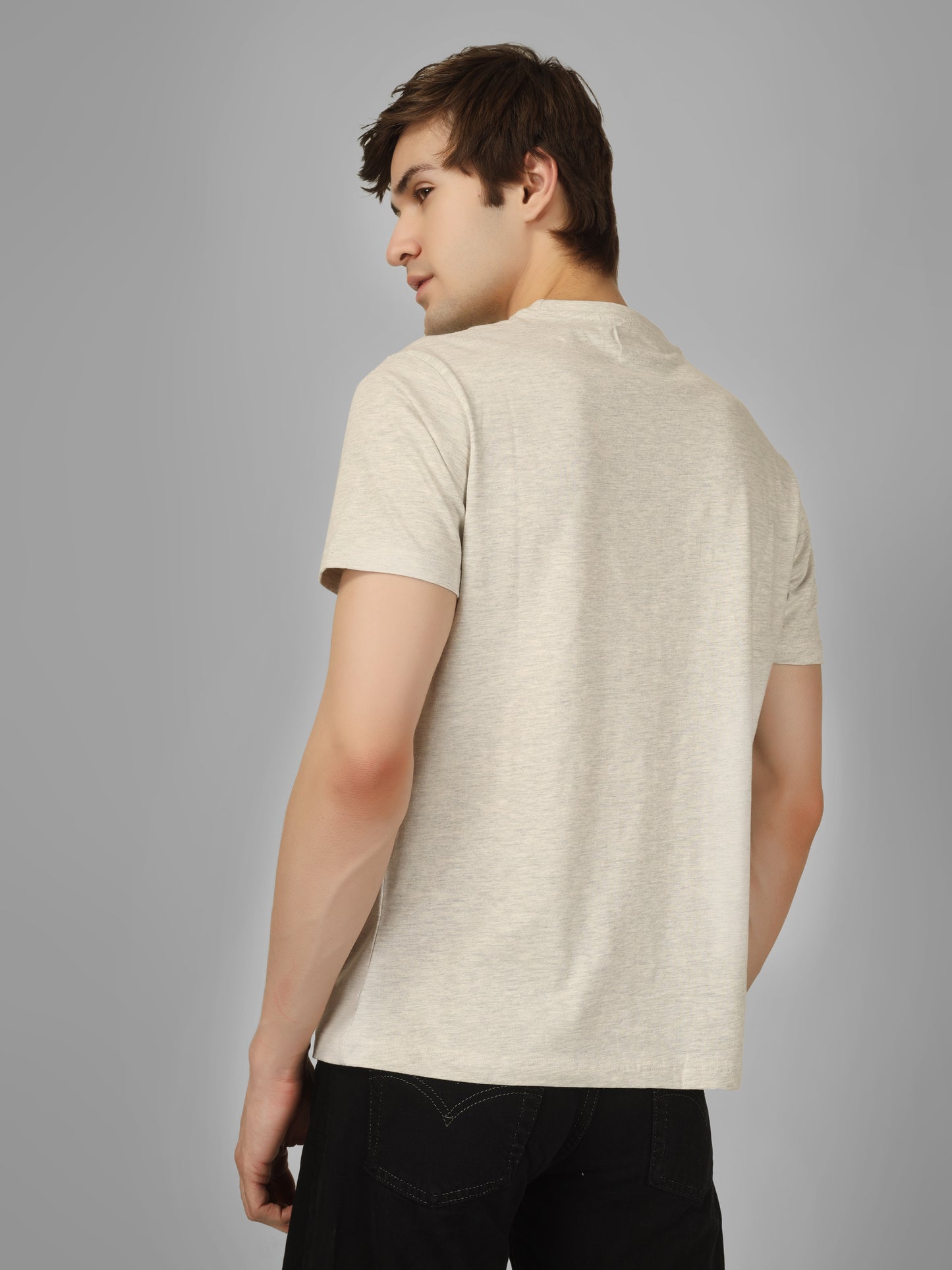 Basic Round Neck Regular Mens T-Shirt - RSBO 0003