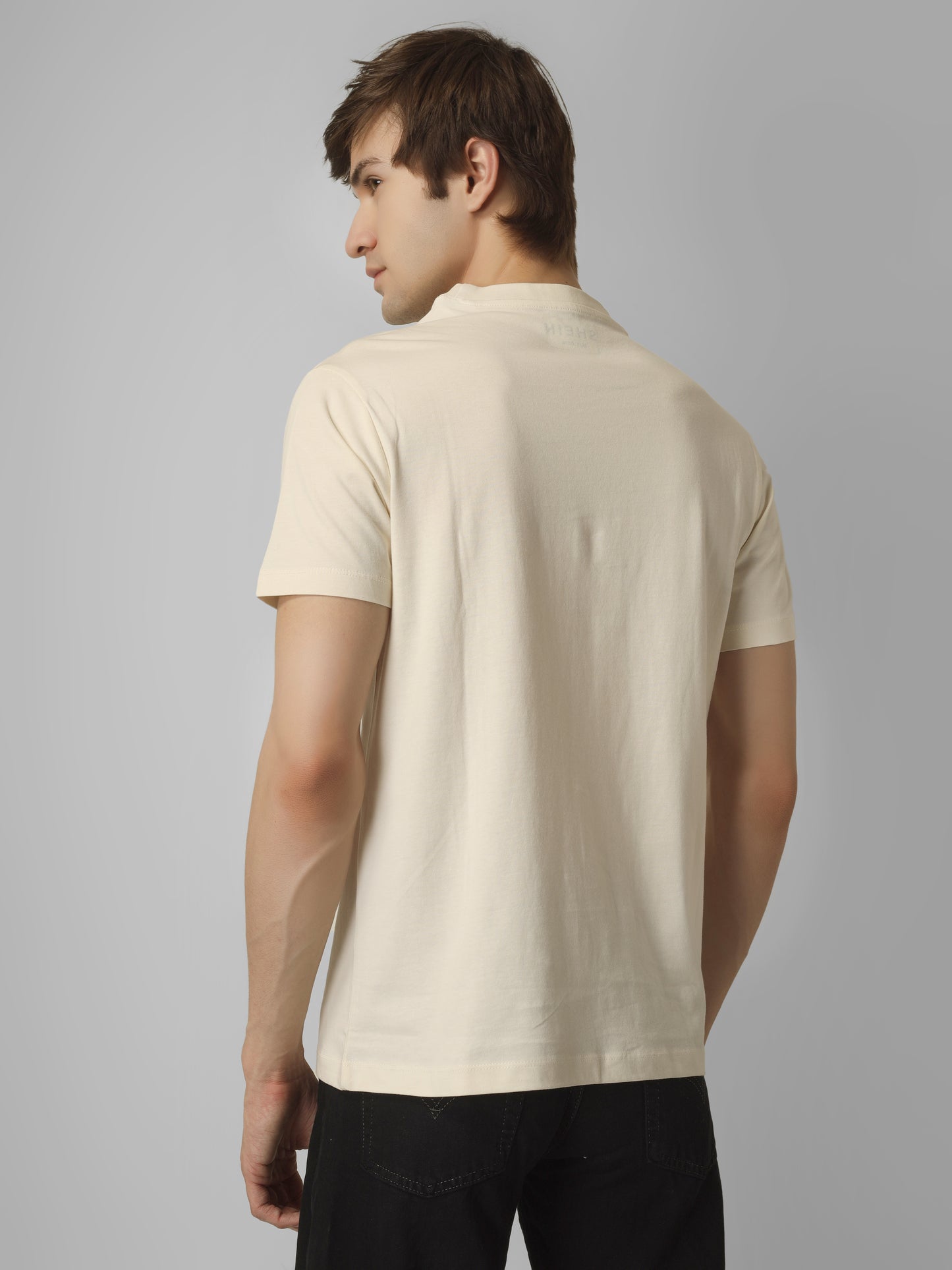 Basic Round Neck Regular Mens T-Shirt - RSBO 0010